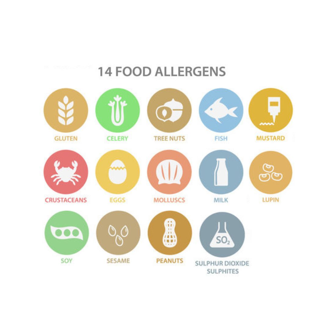 14 Allergens the Met Restuarant cork
