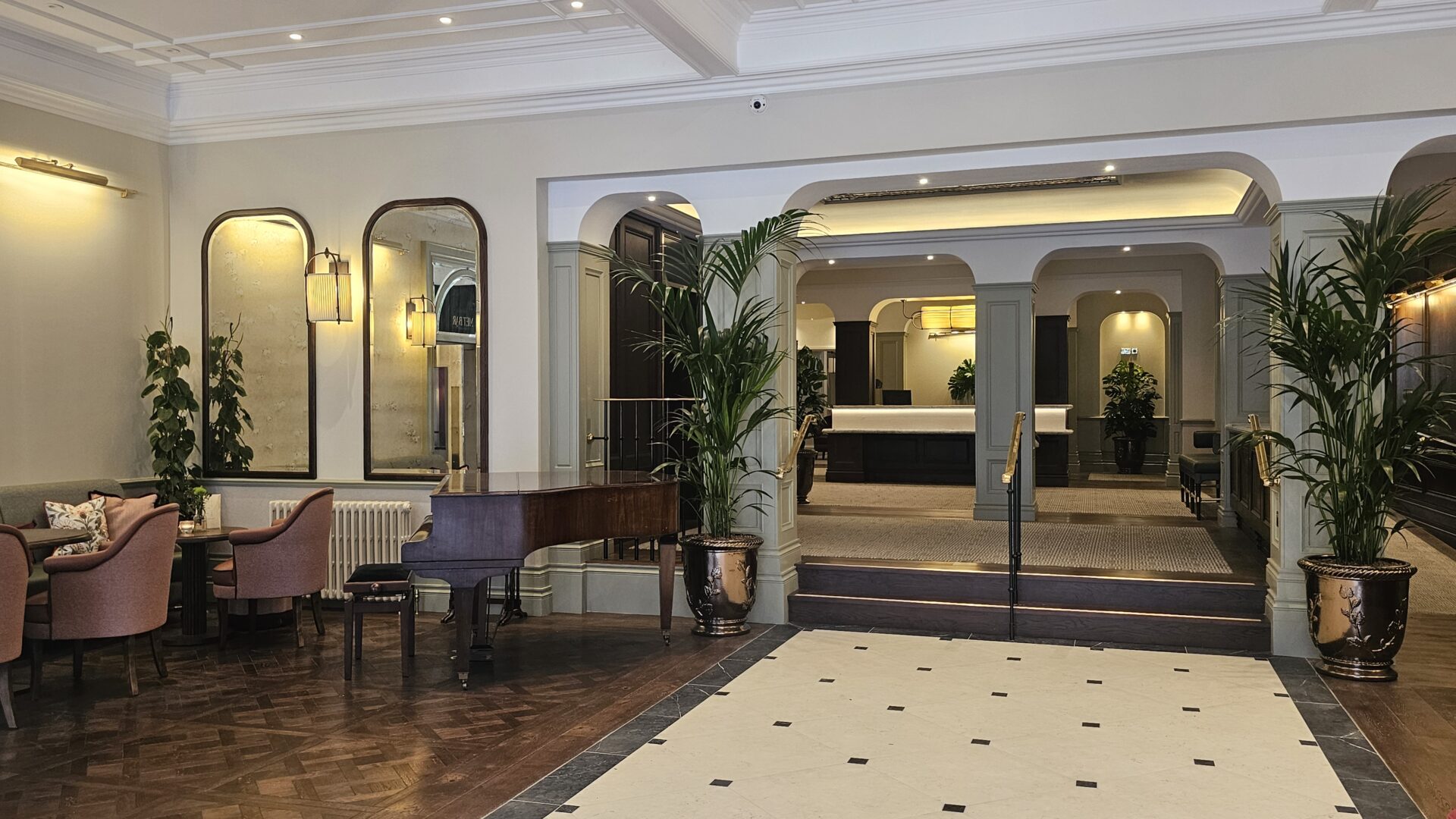 Lobby at Metropole Hotel