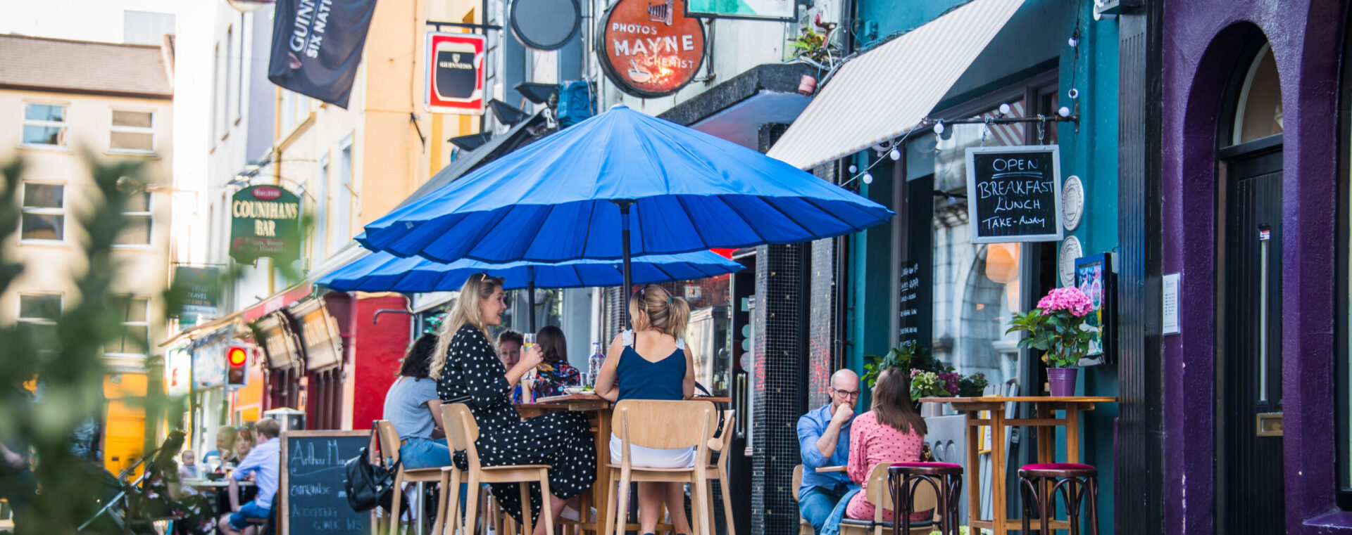 Image of pembroke street Cork during Cork on a Fork Festival