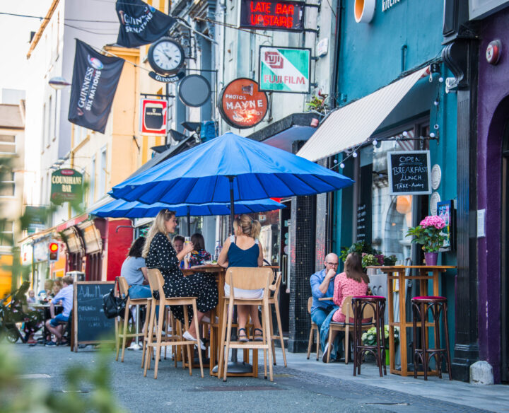 Image of pembroke street Cork during Cork on a Fork Festival