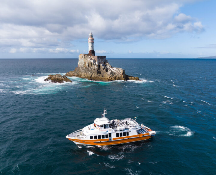 Fasnet Lighthouse Cape Clear Ferries Tour Co Cork master