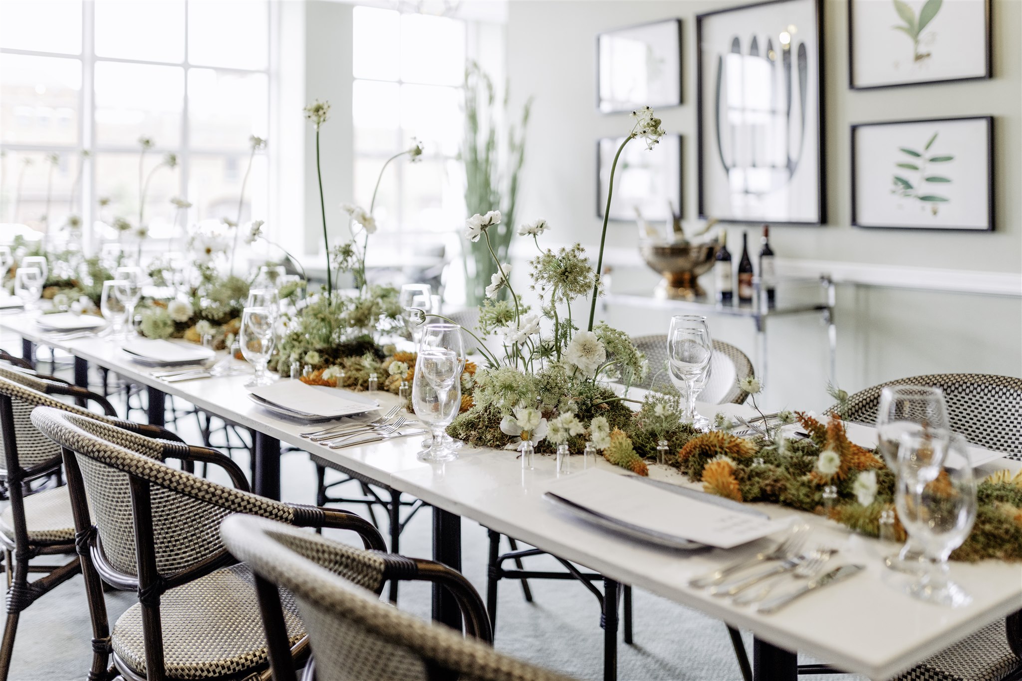 Intimate Wedding Table Setup 24