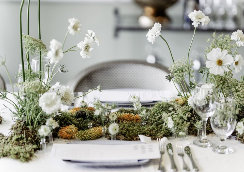 Intimate Wedding Table Setup 26