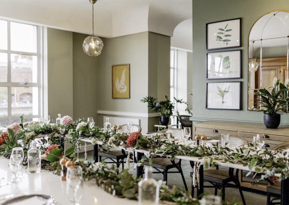 Intimate Wedding Table Setup 28