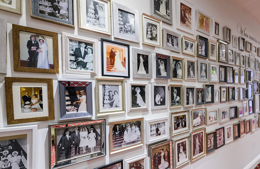 The Wedding wall at The Metropole Hotel cork